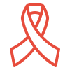 icons8 aids ribbon 100
